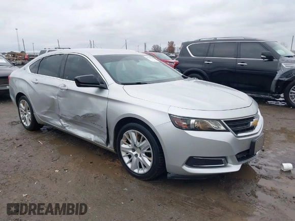 2015 Chevrolet Impala LS with VIN 2G11X5SL7F9193114, listed as a IAAI auction lot 41134636 with 111,141 mi miles and . Bid and sale history available at DreamBid. Image 1.
