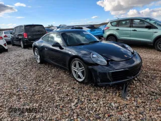 2017 Porsche 911 Carrera with VIN WP0AA2A96HS107967, listed as a Copart auction lot 48043775 with 57,235 mi miles and Salvage Title. Bid and sale history available at carsss.com. Image 13.