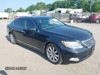 2007 Lexus LS 460 with VIN JTHBL46F975051429, listed as a IAAI auction lot 42609494 with 229,424 mi miles and . Bid and sale history available at DreamBid. Image 1.