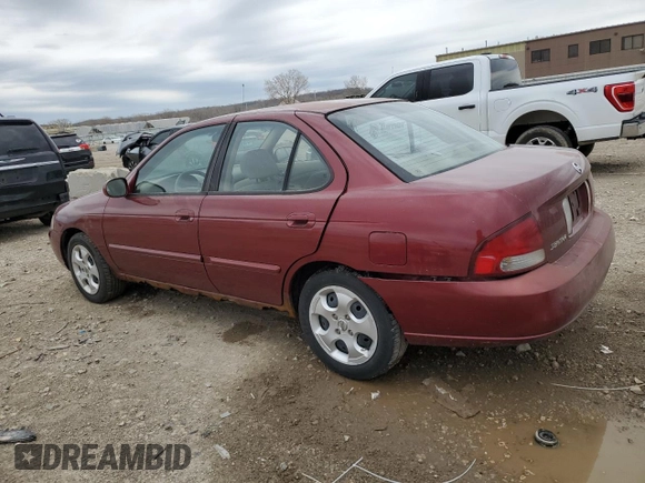 2003 Nissan Sentra XE z VIN 3N1CB51D73L810032, wystawiony jako Copart lot #51534045 z przebiegiem 170 969 mil mil oraz Szkoda całkowita • Salvage title. Historia ofert i sprzedaży dostępna na DreamBid. Obrazek 2.