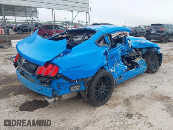 2017 Ford Mustang V6 with VIN 1FA6P8AMXH5228856, listed as a IAAI auction lot 42401297 with Not provided miles and . Bid and sale history available at DreamBid. Image 4.
