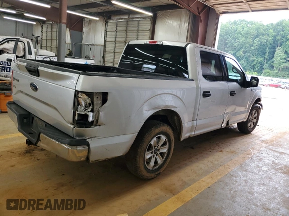 2016 Ford F-150 XL with VIN 1FTEW1CP4GFA88156, listed as a Copart auction lot 62327565 with 189,465 mi miles and Salvage title. Bid and sale history available at DreamBid. Image 3.