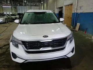 2021 Kia Seltos LX with VIN KNDEPCAA8M7103092, listed as a Copart auction lot 41978145 with 64,290 mi miles and Salvage Title. Bid and sale history available at carsss.com. Image 14.