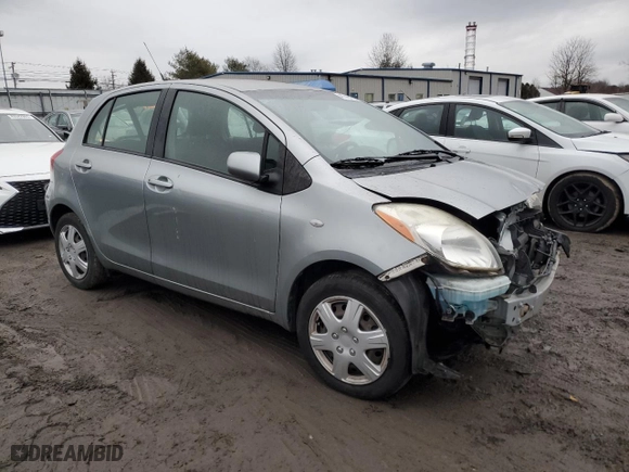 2010 Toyota Yaris with VIN JTDKT4K38A5314272, listed as a Copart auction lot 41746945 with 121,644 mi miles and Salvage Title. Bid and sale history available at carsss.com. Image 4.