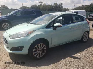 2017 Ford Fiesta Titanium with VIN 3FADP4FJ1HM143817, listed as a Copart auction lot 72231594 with 88,453 mi miles and Salvage Title. Bid and sale history available at DreamBid. Image 1.