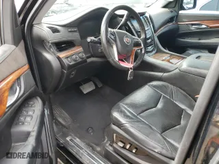 2015 Cadillac Escalade Premium with VIN 1GYS4CKJXFR187329, listed as a Copart auction lot 42336825 with 0 mi miles and Salvage Title. Bid and sale history available at carsss.com. Image 8.
