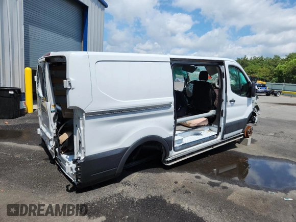 2024 Ford Transit Cargo with VIN 1FTBR1Y88RKA71141, listed as a Copart auction lot 63824945 with Not provided miles and Salvage title. Bid and sale history available at DreamBid. Image 3.