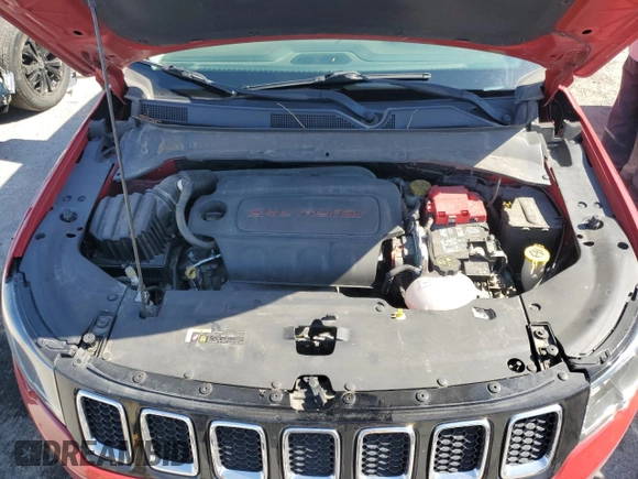 2019 Jeep Compass Sport with VIN 3C4NJCABXKT613530, listed as a Copart auction lot 57901865 with 102,530 mi miles and Salvage title. Bid and sale history available at DreamBid. Image 12.