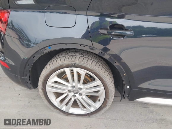 2018 Audi Q5 Premium Plus z VIN WA1BNAFYXJ2232604, wystawiony jako IAAI lot #42340246 z przebiegiem 97 708 mil mil oraz . Historia ofert i sprzedaży dostępna na DreamBid. Obrazek 6.