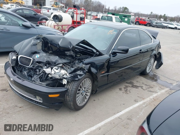 2001 BMW 3 Series 330Ci with VIN WBABN53431JU33861, listed as a IAAI auction lot 41757266 with 138,440 mi miles. Bid and sale history available at carsss.com. Image 2.