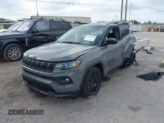 2023 Jeep Compass Latitude with VIN 3C4NJDBN8PT548652, listed as a IAAI auction lot 41572378 with 48,192 mi miles and . Bid and sale history available at carsss.com. Image 17.