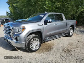 2020 GMC Sierra 1500 SLT with VIN 3GTP8DED7LG369819, listed as a Copart auction lot 56000575 with 70,268 mi miles and Clean title. Bid and sale history available at DreamBid. Image 1.