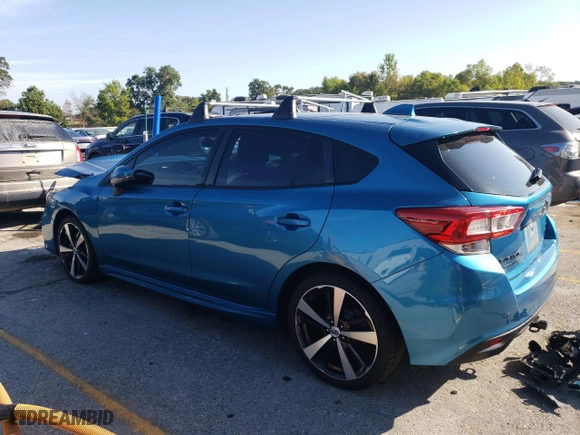 2017 Subaru Impreza Sport with VIN 4S3GTAK69H1726118, listed as a Copart auction lot 71994214 with 148,712 mi miles and Salvage Title. Bid and sale history available at carsss.com. Image 2.