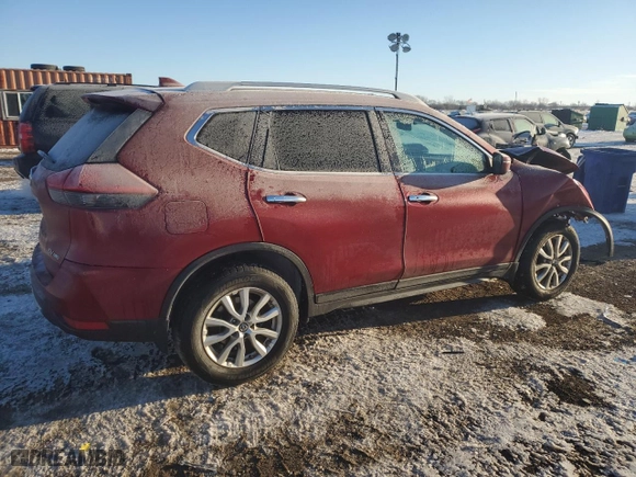 2018 Nissan Rogue SV with VIN 5N1AT2MV3JC715346, listed as a Copart auction lot 46353195 with 31,629 mi miles and Salvage Title. Bid and sale history available at carsss.com. Image 3.