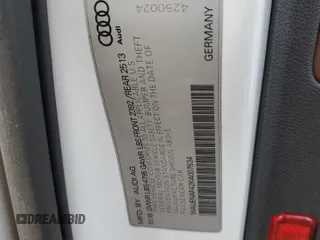 2019 Audi A4 Premium Plus with VIN WAUENAF42KA007534, listed as a Copart auction lot 62229882 with 52,432 mi miles. Bid and sale history available at carsss.com. Image 10.