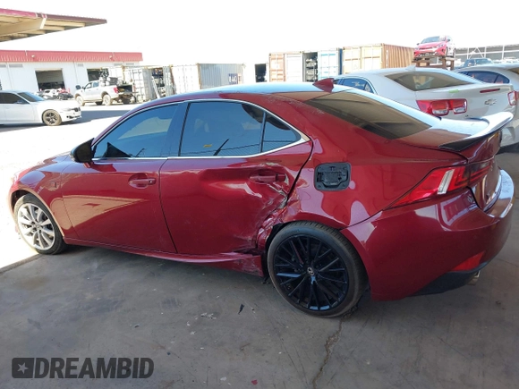 2015 Lexus IS 250 with VIN JTHBF1D2XF5044400, listed as a IAAI auction lot 42594810 with 103,068 mi miles and . Bid and sale history available at DreamBid. Image 14.