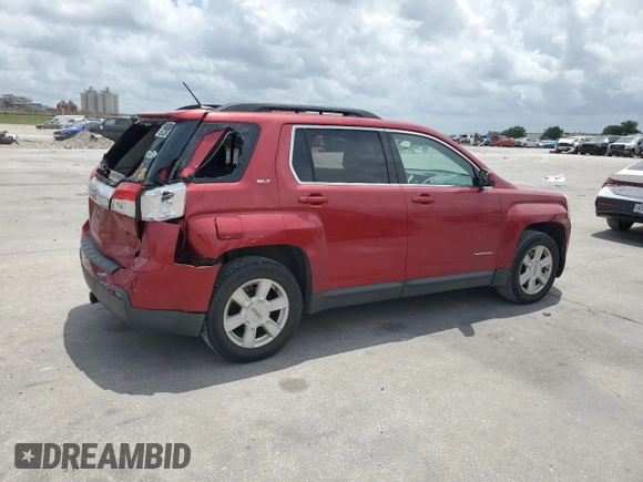 2013 GMC Terrain SLT with VIN 2GKALUEK1D6185464, listed as a Copart auction lot 55554595 with 125,419 mi miles and Salvage title. Bid and sale history available at DreamBid. Image 3.