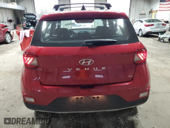 2021 Hyundai Venue SEL with VIN KMHRC8A32MU125422, listed as a Copart auction lot 49552245 with 22,409 mi miles and Non Repairable. Bid and sale history available at carsss.com. Image 6.