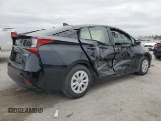 2022 Toyota Prius L Eco with VIN JTDKAMFU5N3180976, listed as a Copart auction lot 52612005 with 48,195 mi miles and Salvage title. Bid and sale history available at DreamBid. Image 3.