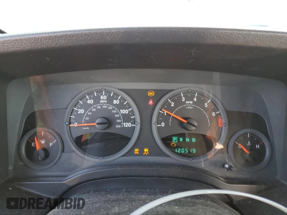 2007 Jeep Patriot Sport with VIN 1J8FF28WX7D355881, listed as a Copart auction lot 82766473 with 120,519 mi miles and Salvage Title. Bid and sale history available at DreamBid. Image 9.