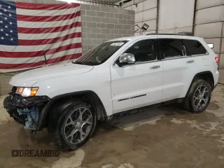 2019 Jeep Grand Cherokee Limited with VIN 1C4RJFBG0KC759251, listed as a Copart auction lot 47827985 with 84,693 mi miles and Salvage title. Bid and sale history available at DreamBid. Image 1.