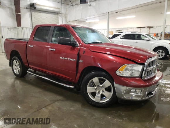 2012 Ram 1500 Big Horn with VIN 1C6RD7LT3CS209288, listed as a Copart auction lot 51516885 with 118,787 mi miles and Salvage Title. Bid and sale history available at carsss.com. Image 4.