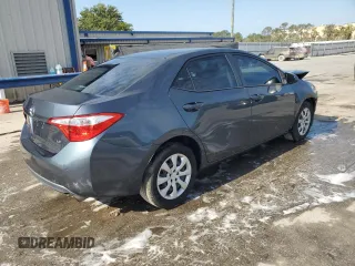 2016 Toyota Corolla L with VIN 2T1BURHE9GC682605, listed as a Copart auction lot 55655185 with 104,713 mi miles and Salvage Title. Bid and sale history available at DreamBid. Image 3.