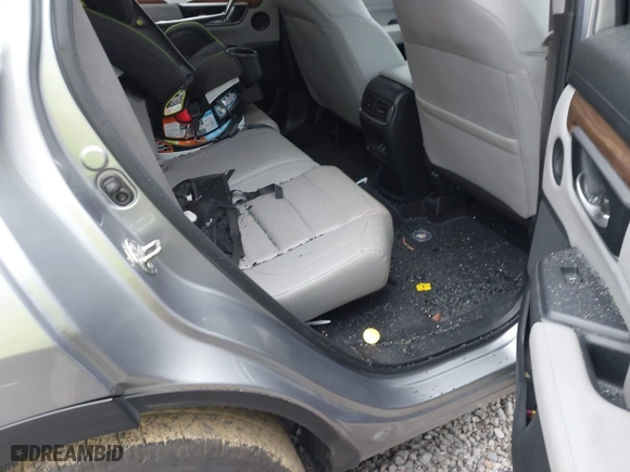 2019 Honda CR-V Touring with VIN 7FARW1H9XKE011269, listed as a IAAI auction lot 41258386 with 53,184 mi miles. Bid and sale history available at carsss.com. Image 8.