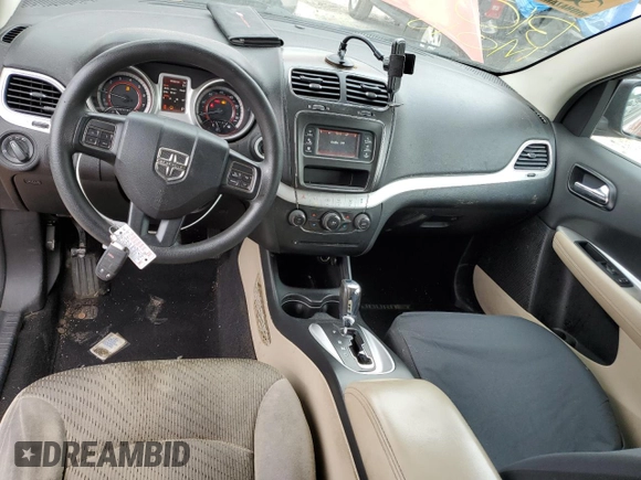 2014 Dodge Journey American Value with VIN 3C4PDCAB8ET133197, listed as a Copart auction lot 51381145 with 191,269 mi miles and Salvage title. Bid and sale history available at DreamBid. Image 8.