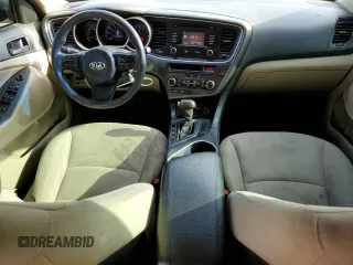2015 Kia Optima LX with VIN KNAGM4A7XF5580422, listed as a Copart auction lot 54156945 with 132,248 mi miles and Salvage Title. Bid and sale history available at DreamBid. Image 8.