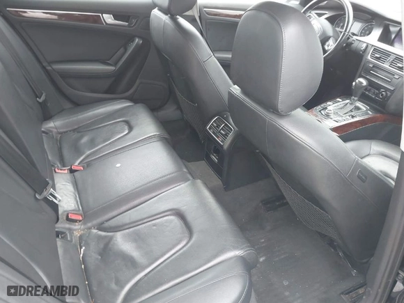 2012 Audi A4 2.0T Premium Plus with VIN WAUFFAFLXCA115748, listed as a IAAI auction lot 41367264 with 123,507 mi miles. Bid and sale history available at carsss.com. Image 8.