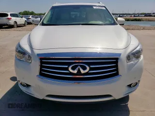 2013 Infiniti JX35 with VIN 5N1AL0MN5DC331545, listed as a Copart auction lot 52586805 with 97,918 mi miles and Salvage Title. Bid and sale history available at carsss.com. Image 5.