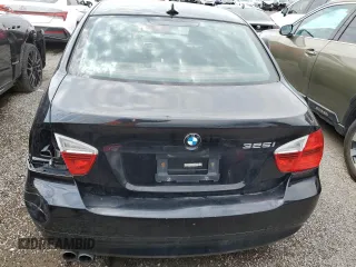 2006 BMW 3 Series 325i with VIN WBAVB13546KR66469, listed as a Copart auction lot 50187625 with 185,677 mi miles and Clean Title. Bid and sale history available at carsss.com. Image 6.