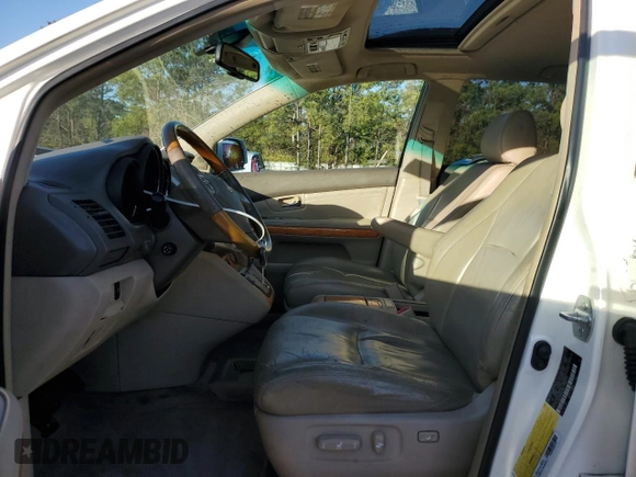 2007 Lexus RX 350 with VIN 2T2GK31U67C025234, listed as a Copart auction lot 87032364 with 193,022 mi miles and Salvage Title. Bid and sale history available at DreamBid. Image 7.
