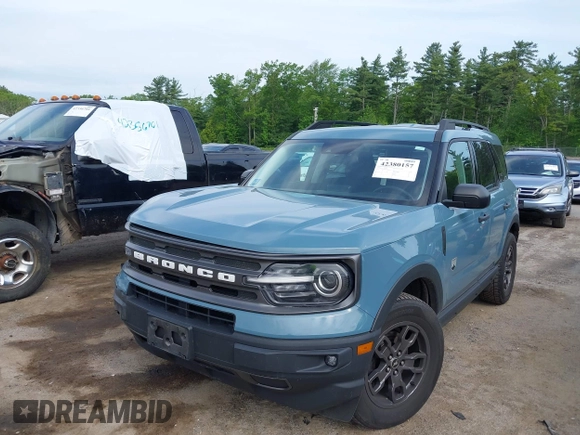 2021 Ford Bronco Sport Big Bend with VIN 3FMCR9B68MRA92517, listed as a IAAI auction lot 42380157 with 44,335 mi miles and . Bid and sale history available at DreamBid. Image 17.