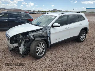 2018 Jeep Cherokee Limited with VIN 1C4PJLDX3JD539162, listed as a Copart auction lot 53000635 with 59,859 mi miles and Salvage title. Bid and sale history available at DreamBid. Image 1.