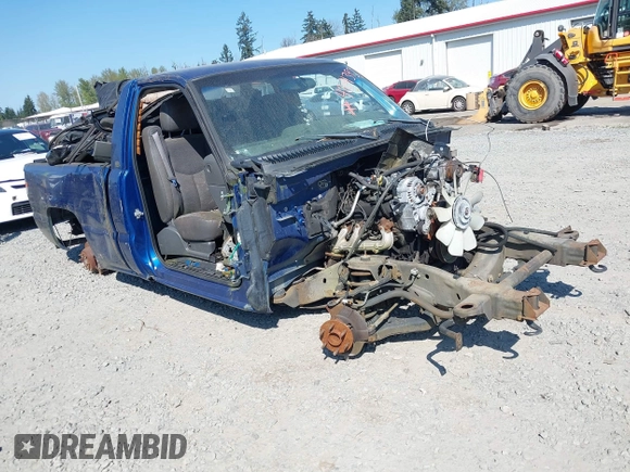2004 Chevrolet Silverado 1500 Work Truck with VIN 1GCEC14XX4Z265911, listed as a IAAI auction lot 42043955 with 1 mi miles. Bid and sale history available at carsss.com. Image 1.