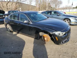 2017 BMW 3 Series 340i xDrive with VIN WBA8B7G57HNU37528, listed as a Copart auction lot 83870294 with 158,267 mi miles and Salvage title. Bid and sale history available at DreamBid. Image 4.