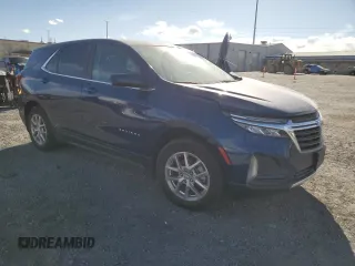 2023 Chevrolet Equinox LT with VIN 3GNAXTEG1PL198163, listed as a Copart auction lot 49311955 with 34,572 mi miles and Salvage title. Bid and sale history available at DreamBid. Image 4.
