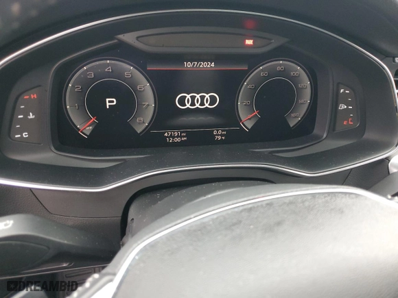 2019 Audi A7 Prestige with VIN WAUV2BF23KN046042, listed as a Copart auction lot 75095284 with 47,191 mi miles and Non Repairable. Bid and sale history available at carsss.com. Image 9.
