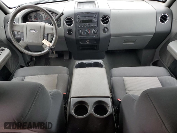 2007 Ford F-150 STX with VIN 1FTRX12W37FA78533, listed as a Copart auction lot 43580625 with 175,265 mi miles and Salvage Title. Bid and sale history available at DreamBid. Image 8.