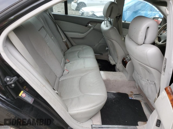 2003 Mercedes-Benz S-Class 5.0L with VIN WDBNG75J33A317473, listed as a Copart auction lot 76307394 with 6,637 mi miles and Clean Title. Bid and sale history available at carsss.com. Image 10.