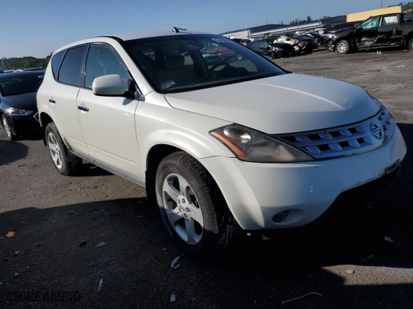 2003 Nissan Murano SE with VIN JN8AZ08W43W237891, listed as a Copart auction lot 53432624 with 0 mi miles and Non Repairable. Bid and sale history available at carsss.com. Image 4.