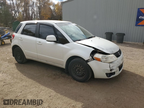 2009 Suzuki SX4 with VIN JS2YA411895100156, listed as a Copart auction lot 77779704 with 235,846 mi miles and Salvage Title. Bid and sale history available at carsss.com. Image 3.