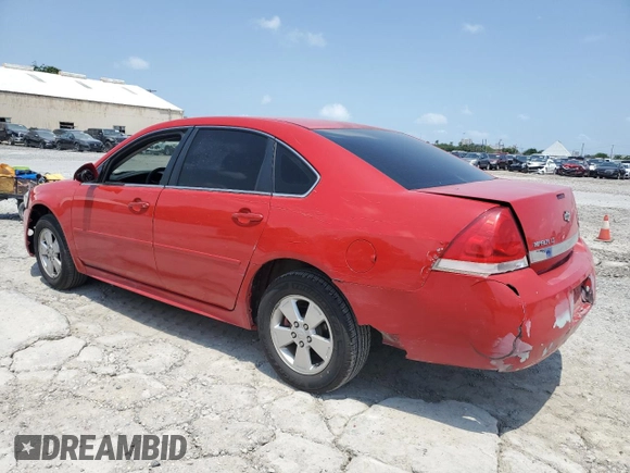 2011 Chevrolet Impala with VIN 2G1WG5EK7B1249764, listed as a Copart auction lot 55139005 with 192,159 mi miles and Clean Title. Bid and sale history available at DreamBid. Image 2.