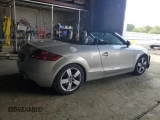 2008 Audi TT 2.0T with VIN TRUMF38J881002489, listed as a Copart auction lot 68066184 with 132,428 mi miles and Salvage Title. Bid and sale history available at carsss.com. Image 3.