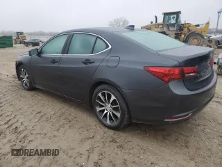 2016 Acura TLX with VIN 19UUB1F3XGA000869, listed as a Copart auction lot 43848055 with 131,104 mi miles and Salvage Title. Bid and sale history available at carsss.com. Image 2.