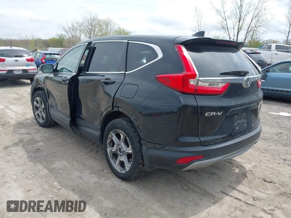 2018 Honda CR-V EX with VIN 7FARW2H58JE026967, listed as a IAAI auction lot 42129475 with 106,477 mi miles and . Bid and sale history available at DreamBid. Image 3.