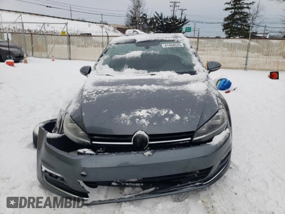 2016 Volkswagen Golf TSI S z VIN 3VW217AUXGM035486, wystawiony jako Copart lot #41458525 z przebiegiem 56 981 mil mil oraz Szkoda całkowita • Salvage title. Historia ofert i sprzedaży dostępna na DreamBid. Obrazek 5.