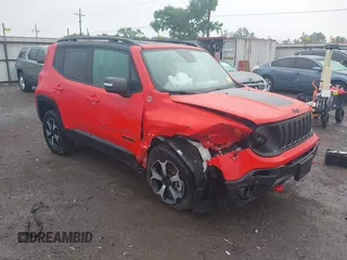 2019 Jeep Renegade Trailhawk с VIN ZACNJBC19KPK12456, выставлен на аукционе IAAI как лот 42418281 с пробегом 39 231 миль миль и . История ставок и продаж доступна на DreamBid. Изображение 1.